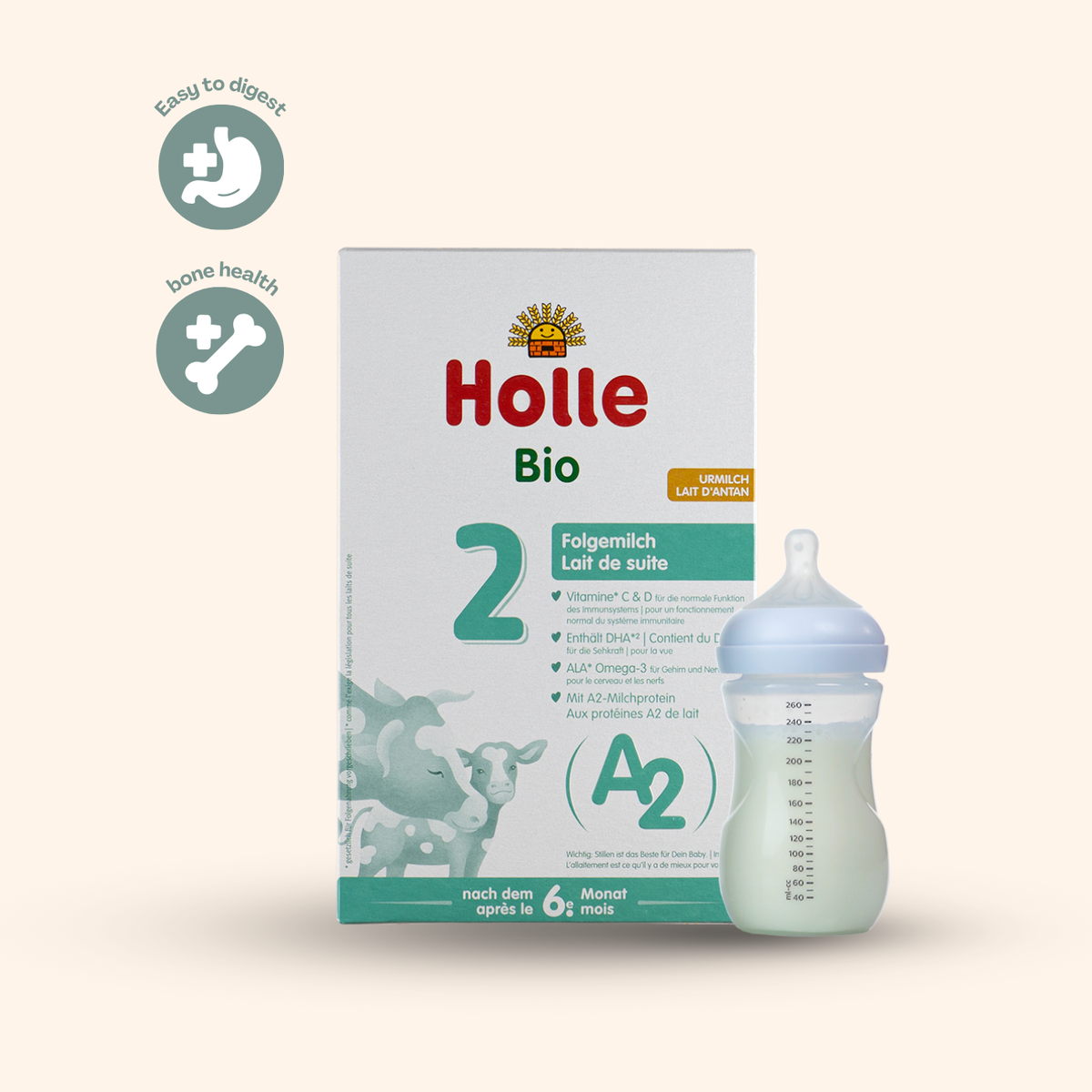 Holle A2 Stage 2 Organic Baby Formula (400g)