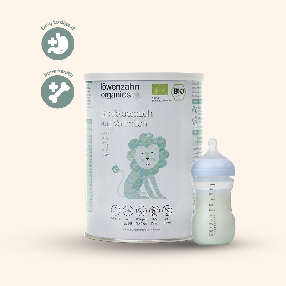 Löwenzahn Whole Cow's Milk Formula Stage 2 (400g)