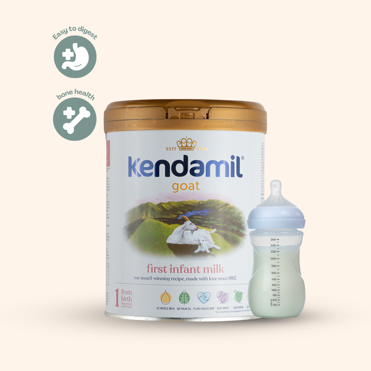 Kendamil Goat Milk Infant Formula Stage 1 (800g)