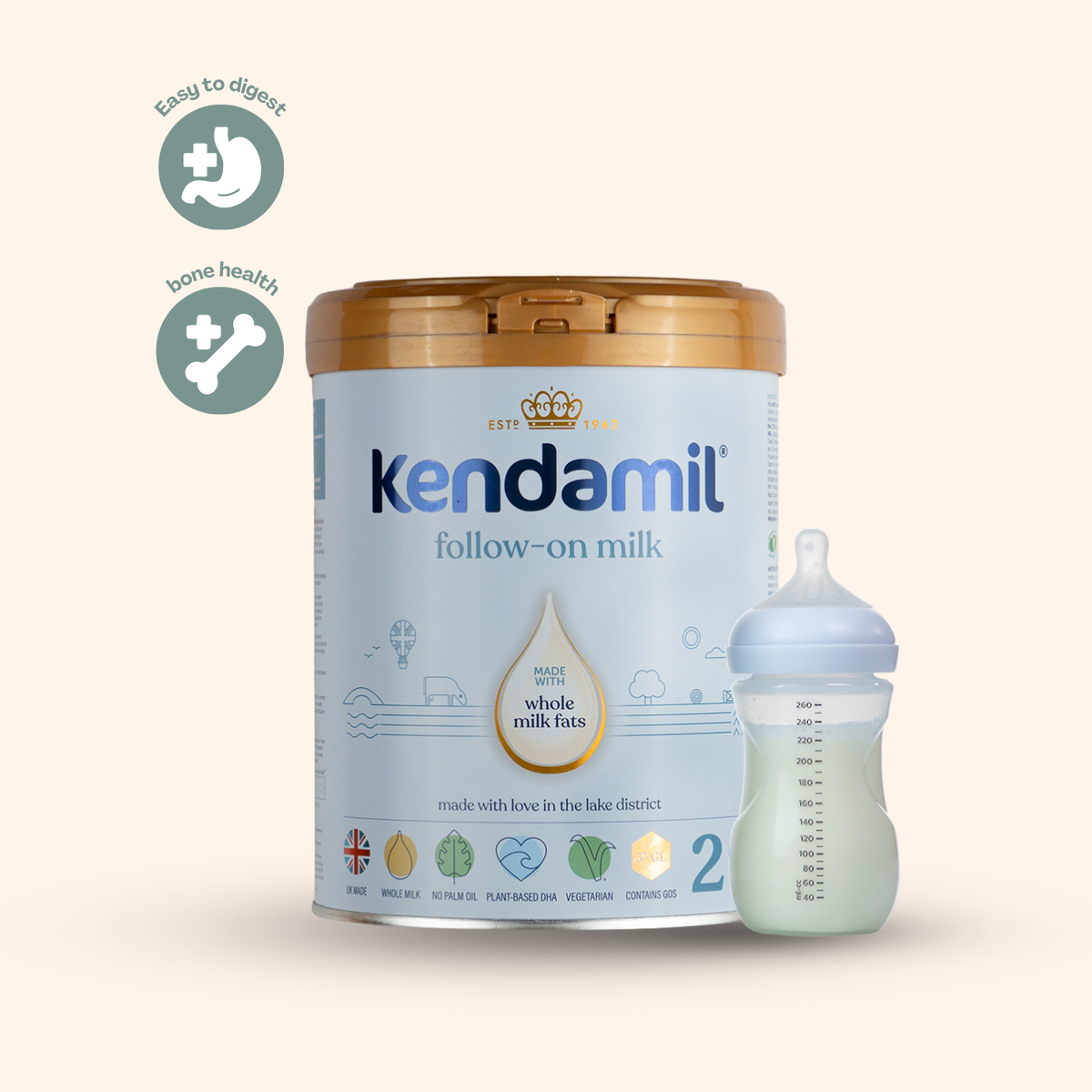 Kendamil Stage 2 Classic Milk Formula (800g)