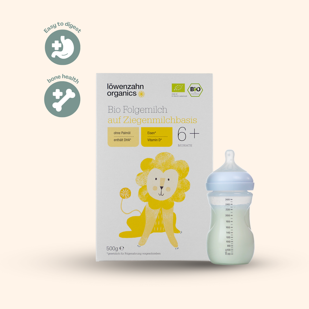 Löwenzahn Organics Goat Stage 2 (500g)