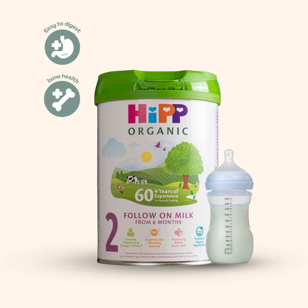 HiPP UK Stage 2 Organic Combiotic Follow-on Formula (800g)