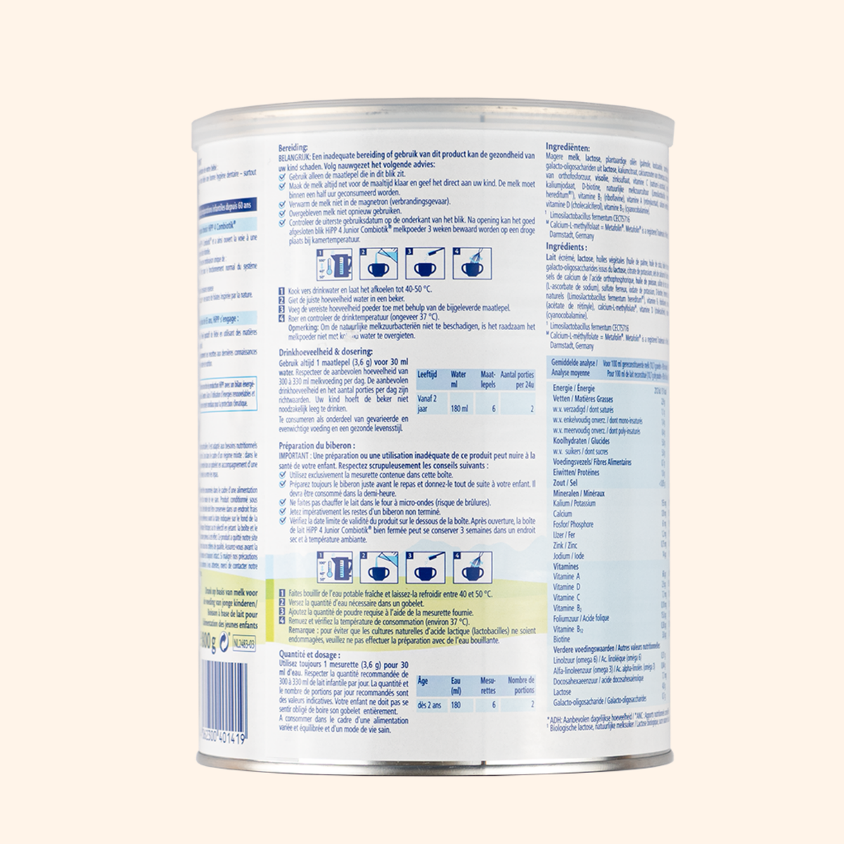 HiPP Dutch Stage 4 Bio Combiotik Baby Formula (800g)