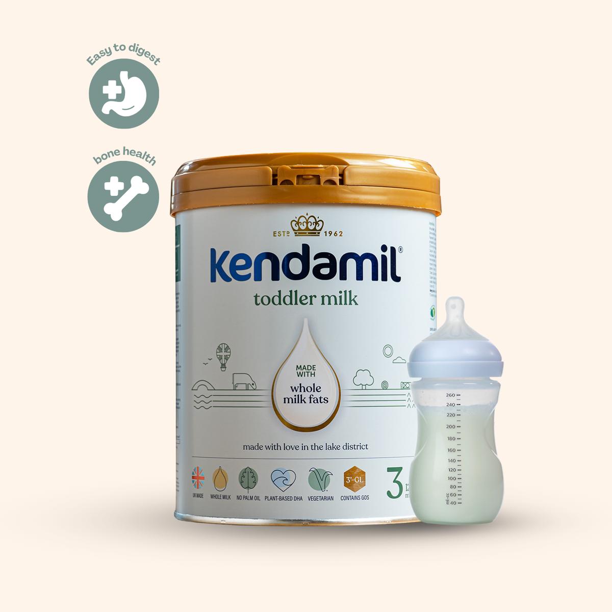 Kendamil Stage 3 Classic Milk Formula (800g)